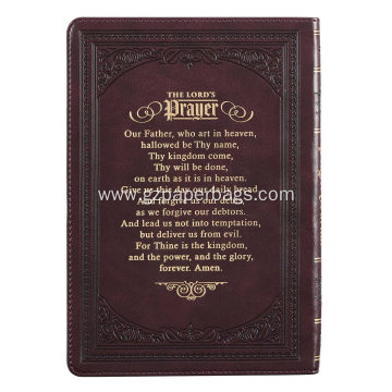 Leather Daily Hope Christian Prayer Journal For Men